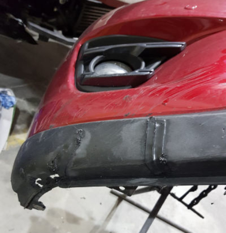 Bumper repair - step 2